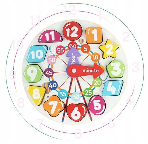 zegar drewniany jhtoy-516 na Arena.pl