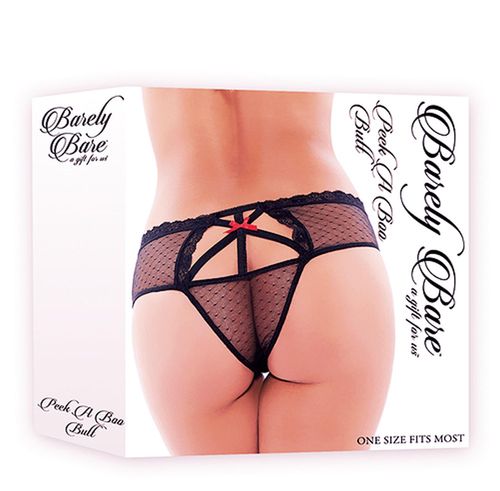 barely bare peek a boo butt black na Arena.pl