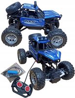 Autko Zdalnie Sterowane MONSTER TRUCK METAL LED dla Dzieci samochód RC auto