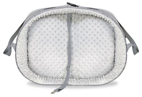 transporter samochodowy 50x40 cm minky szary na Arena.pl