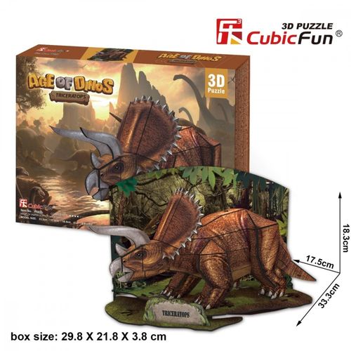 Cubicfun Puzzle 3D Triceratops na Arena.pl