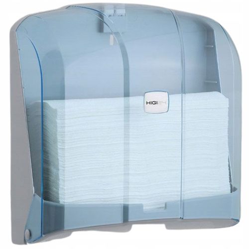 Pojemnik Dozownik Podajnik na ręczniki papierowe ZZ Transparentny ATEST PZH na Arena.pl