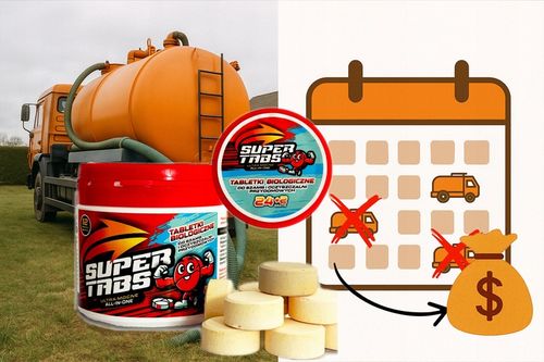 MOCNE Tabletki do szamba oczyszczalni na Rok Bakterie usuwają odór 26 na Arena.pl