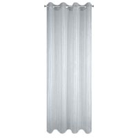 Firana na przelotkach TAMARA 140x250 srebrna