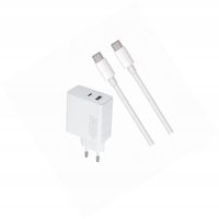 Szybka ładowarka 45W z kablem 1m 2 wejścia do Samsung Galaxy A50s