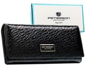 portfel damski skóra+pu ptn px27-cnf-5440 black