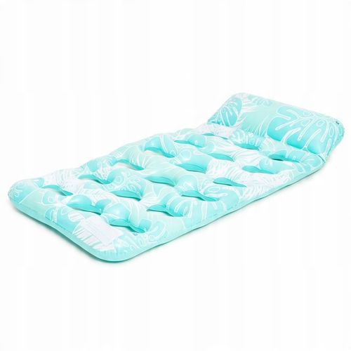 MATERAC DMUCHANY DO PŁYWANIA Z OTWORAMI PODUSZKĄ PLAŻOWY WODNY LEŻAK PLAŻĘ na Arena.pl