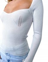 Sweter Missguieded SQUARE NECK SWEETHEART R46