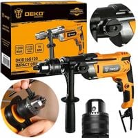 WIERTARKA UDAROWA Z UDAREM ELEKTRYCZNA 1200W MOCNA SERIA INDUSTRIAL DEKO