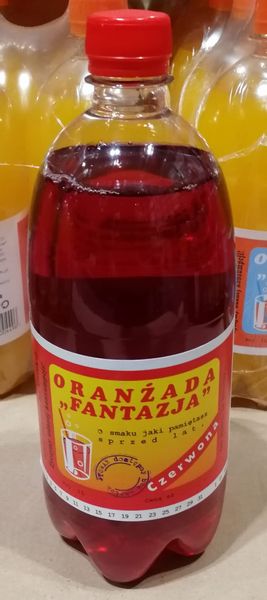 Napój FANTAZJA Czerwona 1L zdjęcie 1