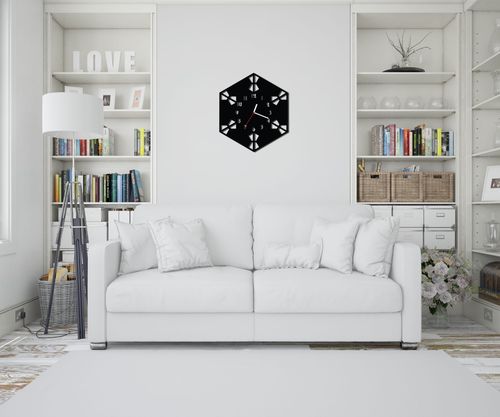 ZEGAR ŚCIENNY RETRO 58cm XXL 111.11 na Arena.pl