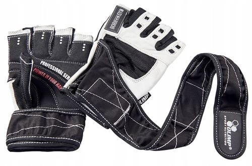 OLIMP RĘKAWICE TRENINGOWE COMPETITION WHITE r.L na Arena.pl