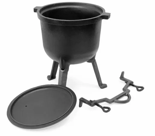 KOCIOŁEK ŻELIWNY MEYERHOFF 4L+RĘKAWICA zdjęcie 5