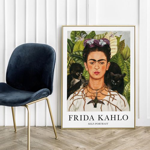 Plakat frida kahlo obraz 50x70 cm na Arena.pl