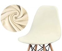 POKROWIEC NA KRZESŁO SKANDYNAWSKIE WELUR PREMIUM AKSAMIT ELASTYCZNY