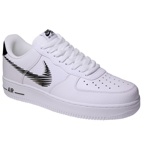 Nike Air Force 1 LOW ZIG ZAG DN4928 100 - Białe 44,5 na Arena.pl