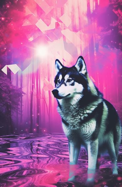 Plakat 53x81cm Wilczy Duch zdjęcie 1