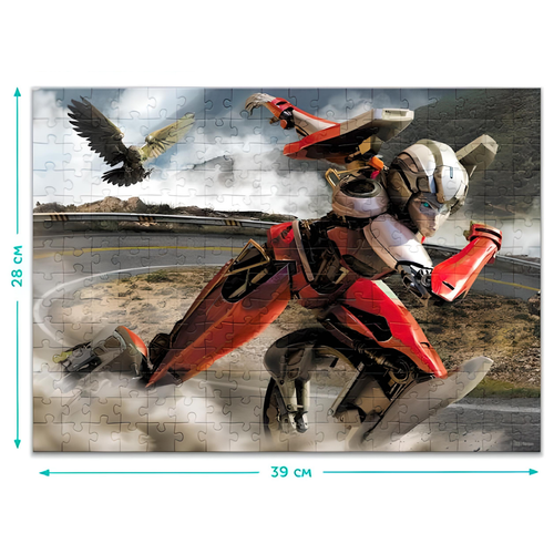 Puzzle 250 Elementów Transformers Z Powłoką Soft Touch Układanka Dla Dzieci na Arena.pl