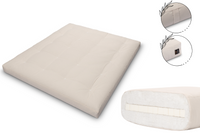 Materac 180x200 z lateksem - Pascall Futon Medium Latex - Ecru