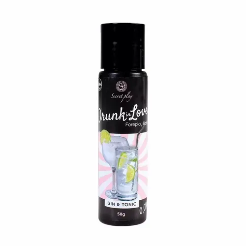 Jadalny Żel Intymny Gin Z Tonikiem - Drunk In Love Foreplay Balm - Gin & Tonic na Arena.pl