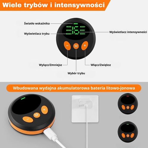 ElektroStymulator Mięśni Brzucha Pas Odchudzający ABS 6 Trybów UNIWERSALNY na Arena.pl