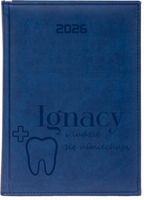 KALENDARZ A5 2026 dzienny książkowy z grawerem DLA DENTYSTY + IMIĘ