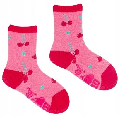 6 - PAK Skarpetki ANTYPOŚLIZGOWE ABS 6 PAR skarpety dziewczęce 17 - 19 na Arena.pl