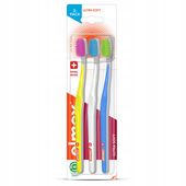 elmex ULTRA SOFT Szczoteczka do zębów MIĘKKA 3 szt