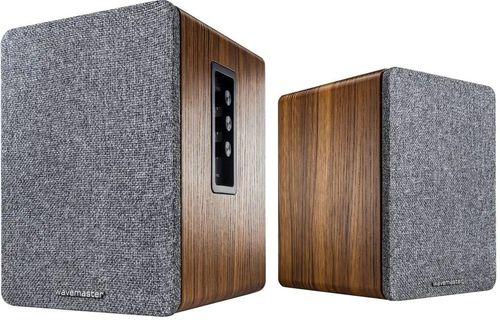 Zestaw głośników bezprzewodowych 2.0 Wavemaster Base 30 W Bluetooth Brązowe na Arena.pl