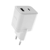 Allity ładowarka sieciowa GaN PD QC ATC-01-20WAC 1x USB-C 1x USB-A 20W