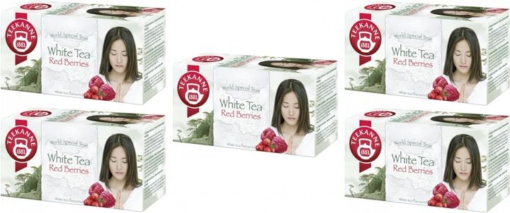 Teekanne herbata biała Żurawina Malina 100T zdjęcie 1