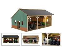 ND17_ZB-132921 Garaż na 3 traktory 55x77,5x38cm