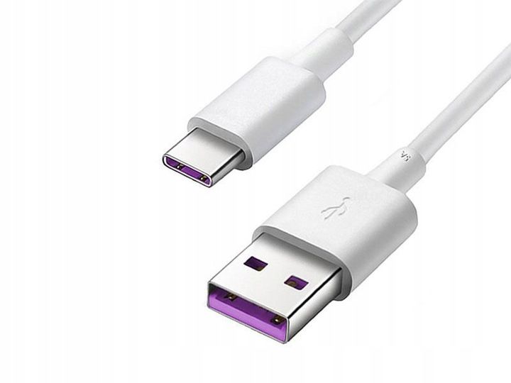 Oryginalny kabel Huawei AP71 4072007 USB-C 1M Biały zdjęcie 3