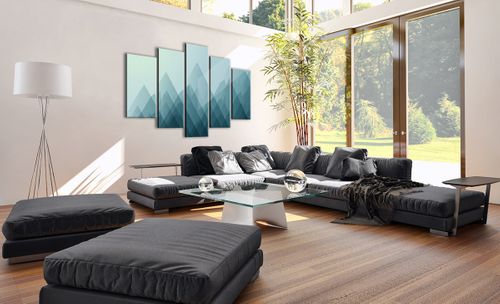 Obraz Na Płótnie - Góry Piramida - 150X100 Cm - Ea150X100-4007 na Arena.pl