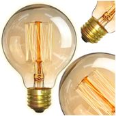 żarówka edison e27 retro ozdobna g125
