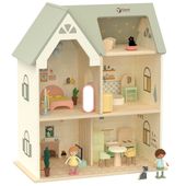 CLASSIC WORLD Wielki Drewniany Domek dla Lalek