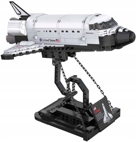 KLOCKI CADA NASA ODKRYWACZ KOSMICZNY SPACE SHUTTLE DISCOVERY 475EL. na Arena.pl