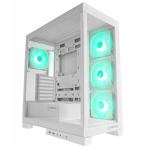 Obudowa Rampage HYDRAV2 Midi Tower biały zdjęcie 1