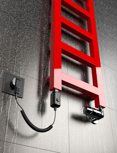 Grzejnik elektryczny LUCY 990x250 CZERWONY na Arena.pl