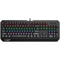 canyon klawiatura gamingowa hazard gk-6 rgb us przewodowa czarna