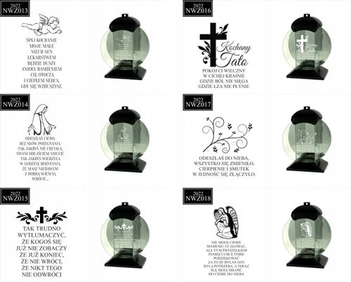 ZNICZ SZKLANY grawer KOCHANEJ MAMIE PAMIĘTAMY na Arena.pl