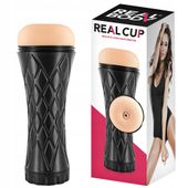 Masturbator w cielistym kolorze. Penetracja analna