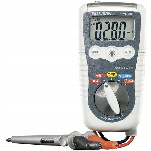 Multimetr MIERNIK CAT IV cyfrowy specjalistyczny 600 V latarka IP 54 TESTER na Arena.pl
