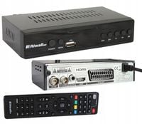 TUNER DEKODER DVB-T2 HEVC TV NAZIEMNEJ H.265 USB HDMI PILOT RIWALL
