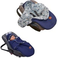 ŚPIWOREK OTULACZ FOTELIK WÓZEK NOSIDŁO WAFEL GRANAT BAWEŁNA