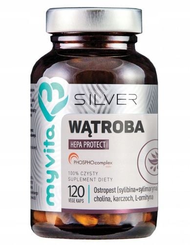 MyVita SILVER WĄTROBA Pro Complex 120 kapsułek na Arena.pl