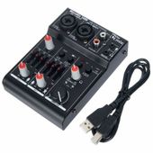 Mikser Audio the t.mix MicroMix 1 USB Interfejs 2-Kanałowy Phantom 18V