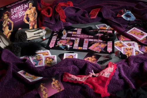 bitwa w łożku gra planszowa dla par 52 karty zadaniowe en na Arena.pl