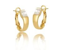 kolczyki z kryształkami preciosa z kolekcji classic (p7364au)