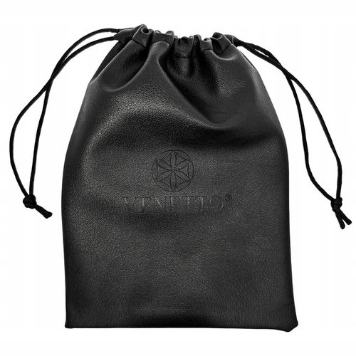 Spinki męskie Venetto Stal 316L czarne na Arena.pl